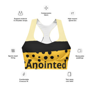 Anointed sports bra