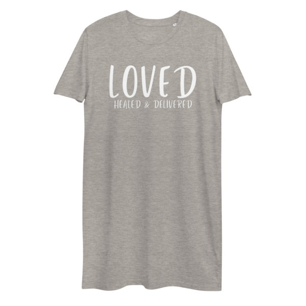 Loved Healed Delivered T-shirt Dress - Image 3