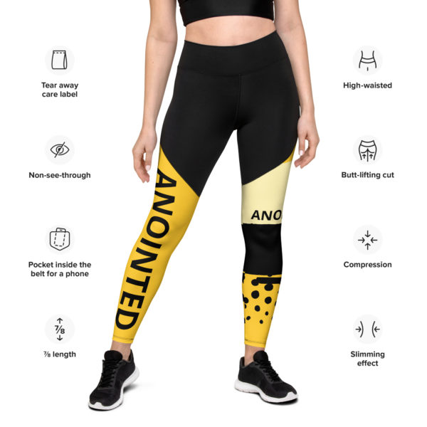 Anointed Sports Leggings - Image 2