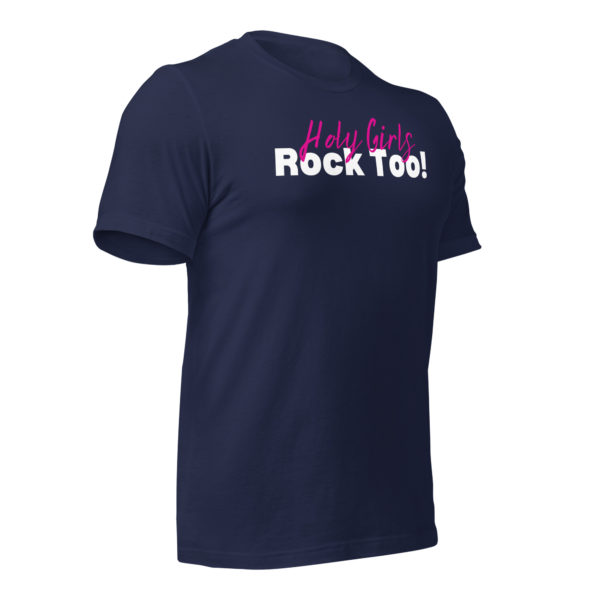 Holy Girls Rock Too Unisex Tee - Image 4